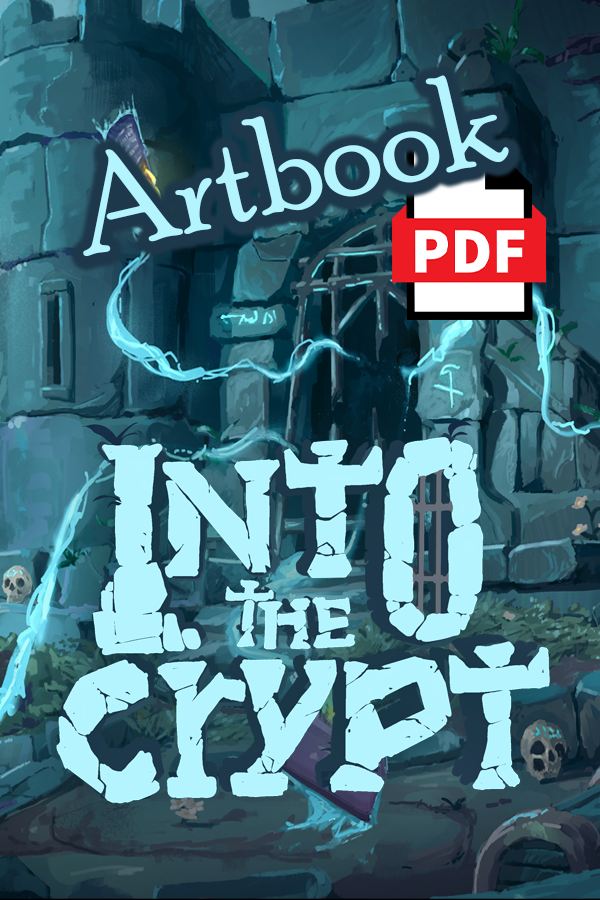 Into the Crypt Art Book cover